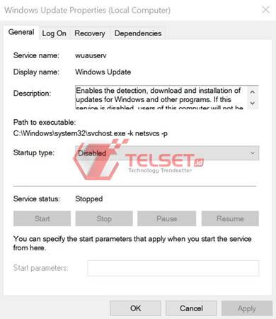 Cara Mematikan Auto Update Otomatis Windows 10