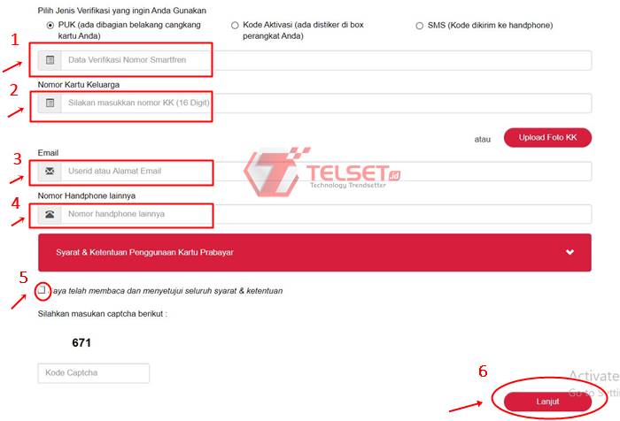 Cara Registrasi Kartu Smartfren Online