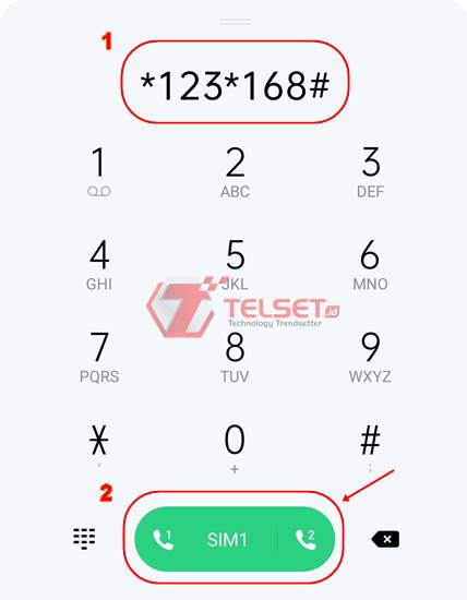 Kirim Melalui UMB *123#