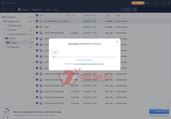 Cara kembalikan data yang terhapus