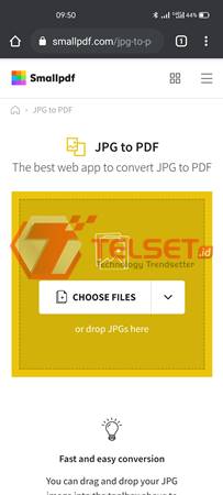 Cara Mengubah JPG ke PDF di HP