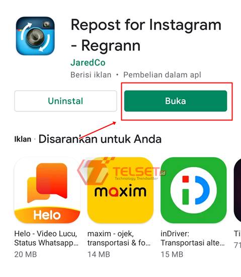 Cara Repost Postingan Instagram 