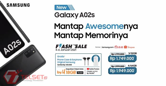 Samsung Galaxy A02s Indonesia