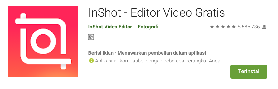 Aplikasi Video Bokeh Android kamera