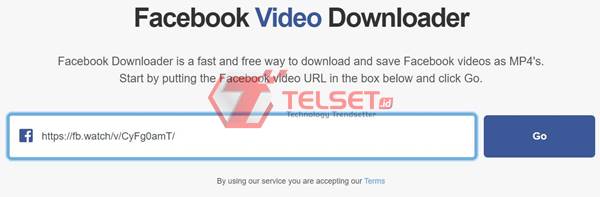 Cara Download video dari Facebook Situs FB