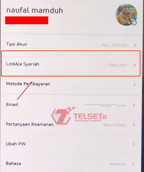 Cara bayar Wakaf Uang LinkAja Syariah