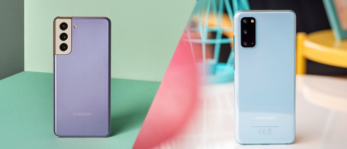 Perbandingan Samsung Galaxy S21 vs Samsung Galaxy S20