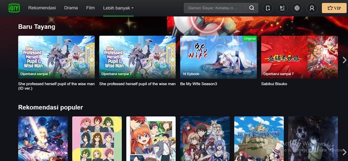 iQIYI situs nonton anime legal