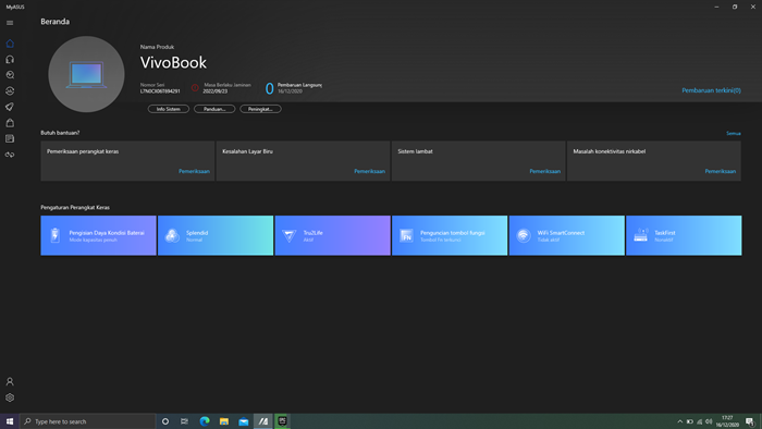 Aplikasi My Asus