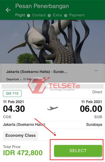 Cara Beli Tiket Citilink ShopeePay 