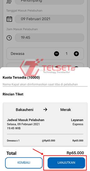 Cara Beli Tiket Kapal Ferry ShopeePay
