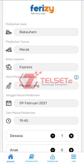 Cara Beli Tiket Kapal Ferry ShopeePay 