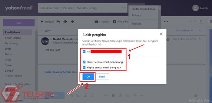 blokir Spam