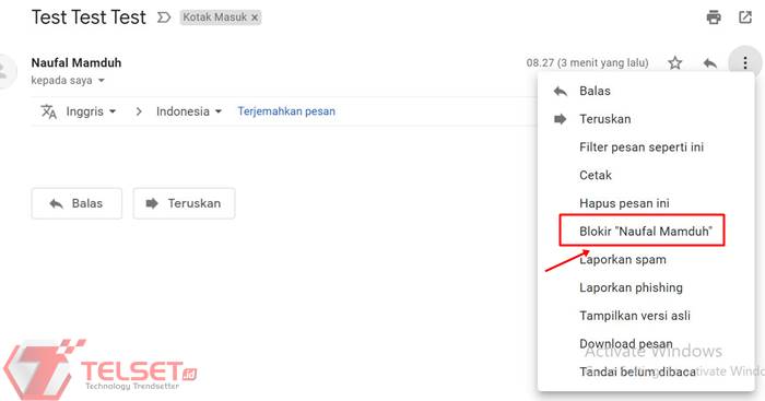 Spam Gmail 