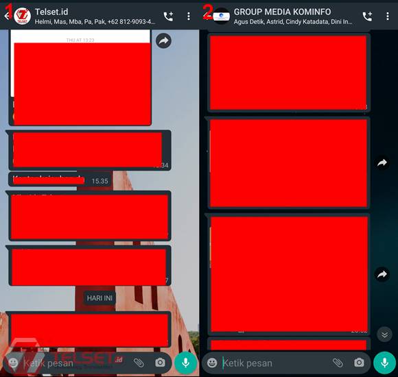 Cara membuat wallpaper WhatsApp berbeda
