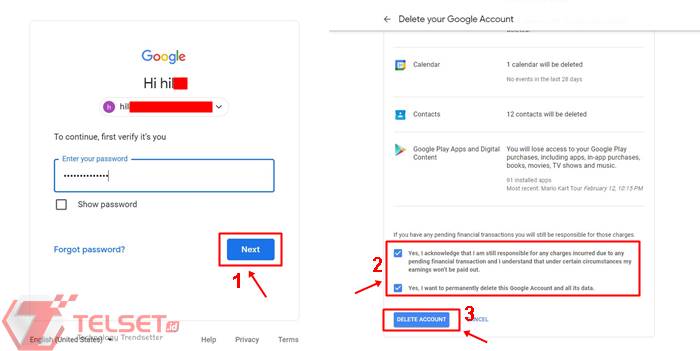 Cara Menghapus Akun Gmail 