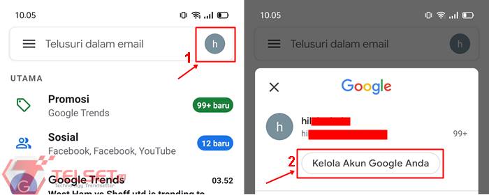 Cara Menghapus Akun Gmail HP Laptop PC
