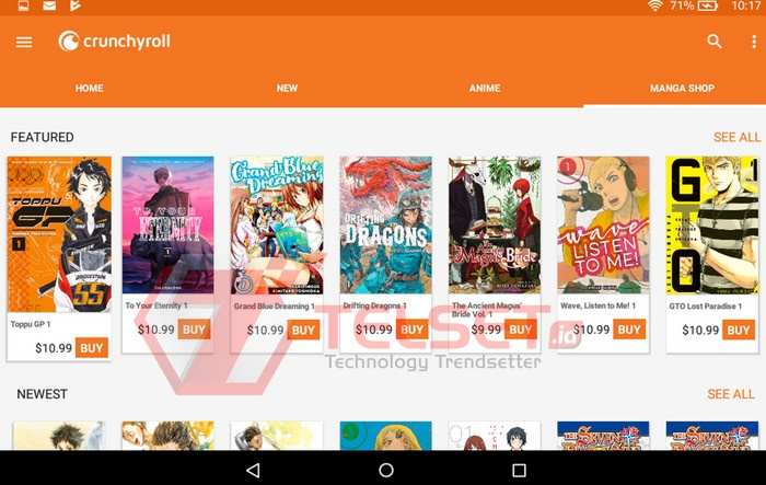 Crunchyroll Manga