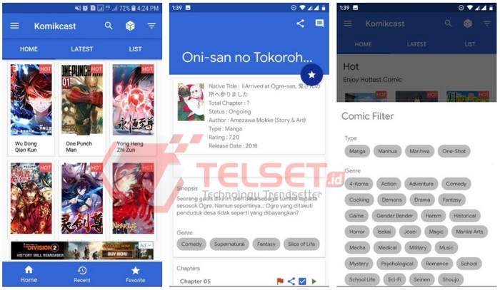 Aplikasi Komikcast