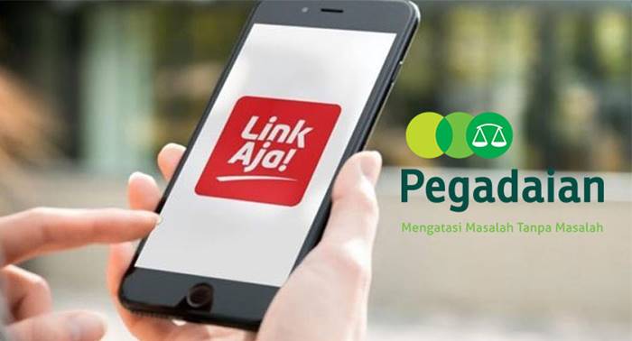 Cara Bayar Tabungan Emas dan Cicilan Pegadaian di LinkAja