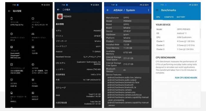 spesifikasi Oppo Find X3 Pro