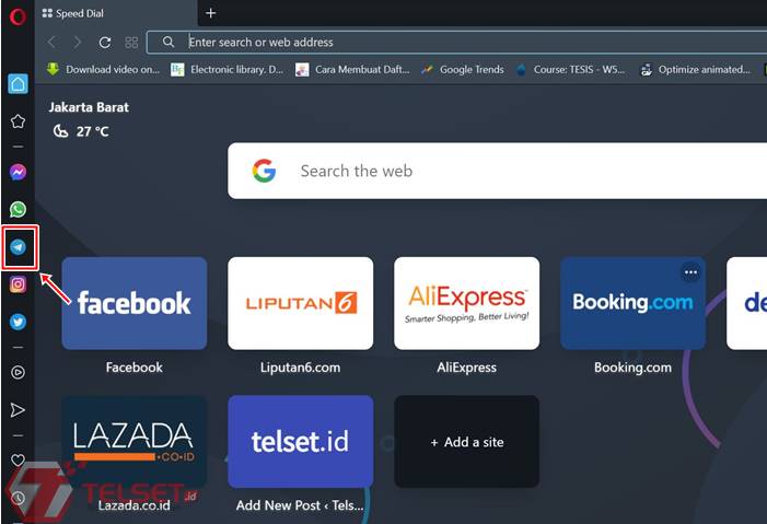 Cara Menggunakan Telegram Web