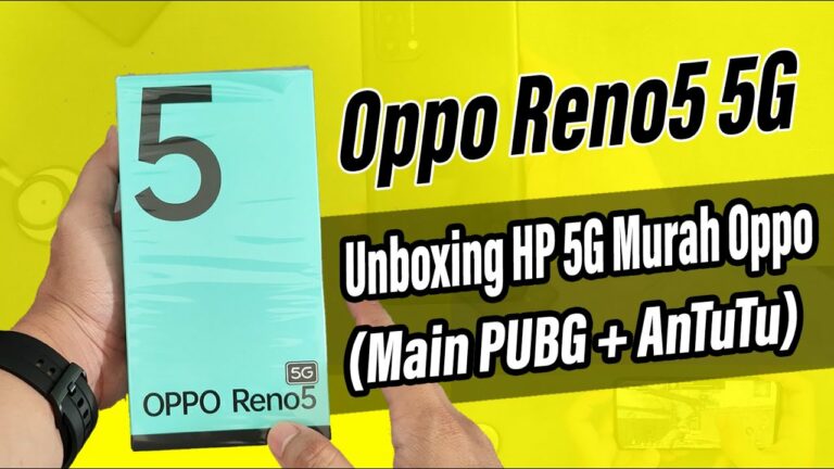 Oppo Reno5 5G: Unboxing HP 5G Murah Oppo (Tes Main PUBG)
