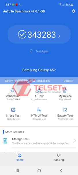 Review Samsung Galaxy A52