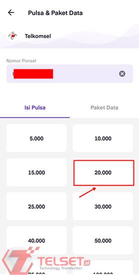 Cara Beli Pulsa di OVO