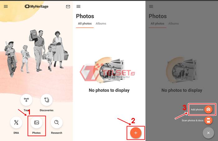 Cara Download dan Edit Foto Jadul MyHeritage