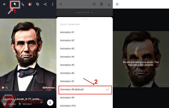 Cara Download Edit Foto Jadul MyHeritage 