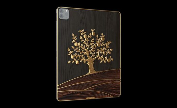 Caviar iPad Pro Golden Apple
