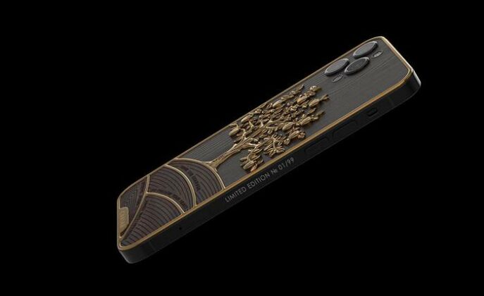 Caviar iPhone Golden Apple