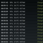 Charging Samsung Galaxy A52-4