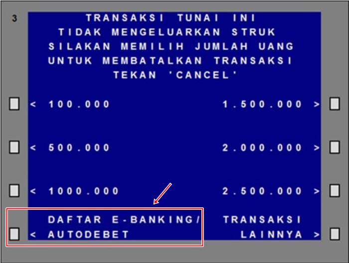 Daftar Internet Banking 