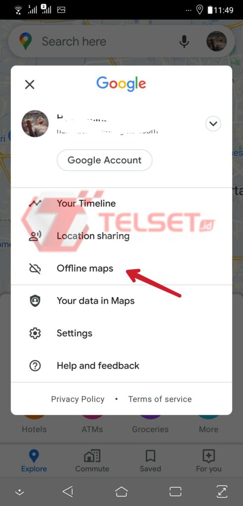 google maps offline