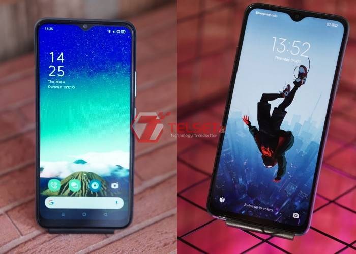 Redmi 9t realme narzo