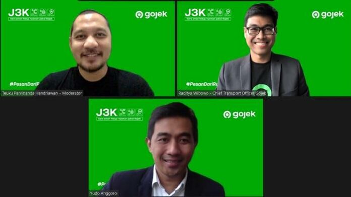 Prokes Gojek #PesanDariRumah Protokol Kesehatan Gojek #PesanDariRumah