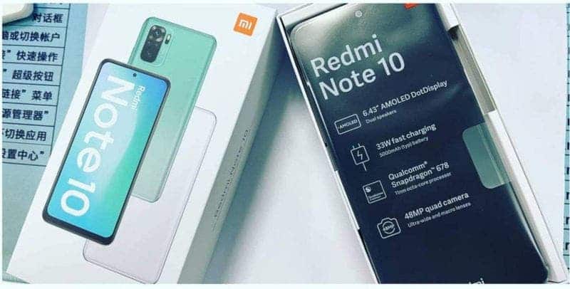 Spesifikasi Redmi Note 10