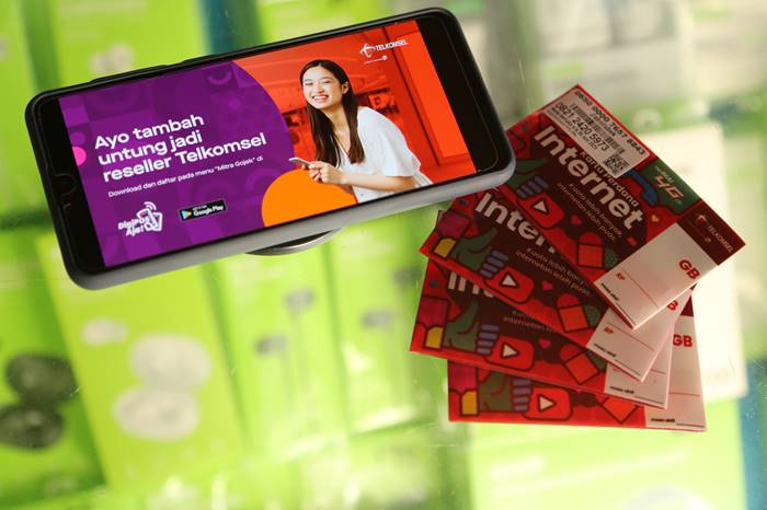 Jual Pulsa Kuota Internet Telkomsel Gojek