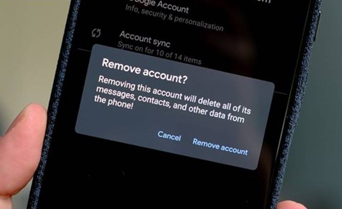Cara menghapus akun Google HP Android