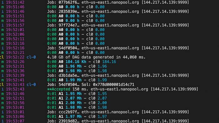 Menambang Ethereum MacBook Air M1