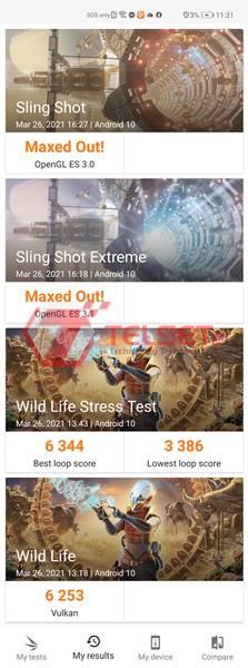 Huawei Mate 40 Pro 3DMark