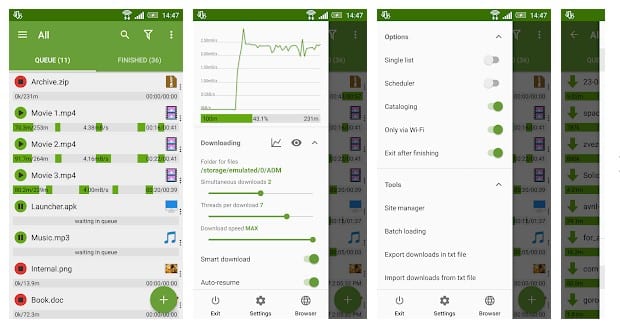 aplikasi download manager android