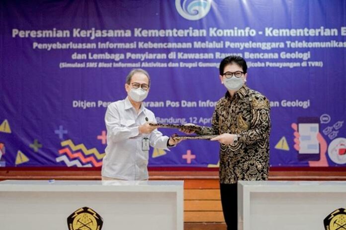 Kominfo SMS Kebencanaan