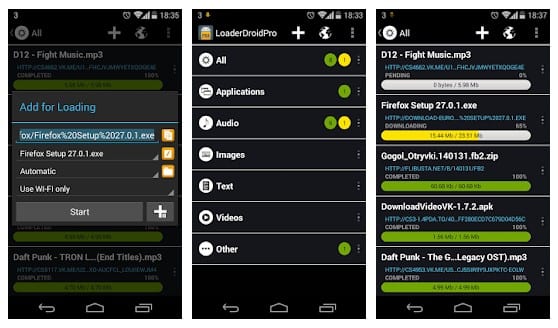 aplikasi download manager android