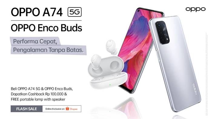 Oppo A74 5g Shopee