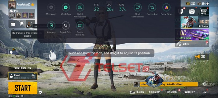 Game Space Oppo A54 Indonesia