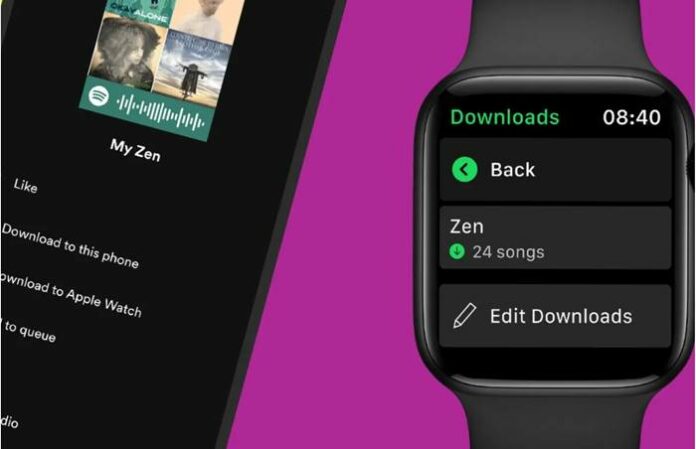 Download Lagu Spotify Apple Watch