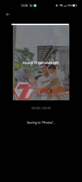 Cara membuat Video oppo